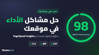 حل مشاكل الأداء باستخدام PageSpeed Insights